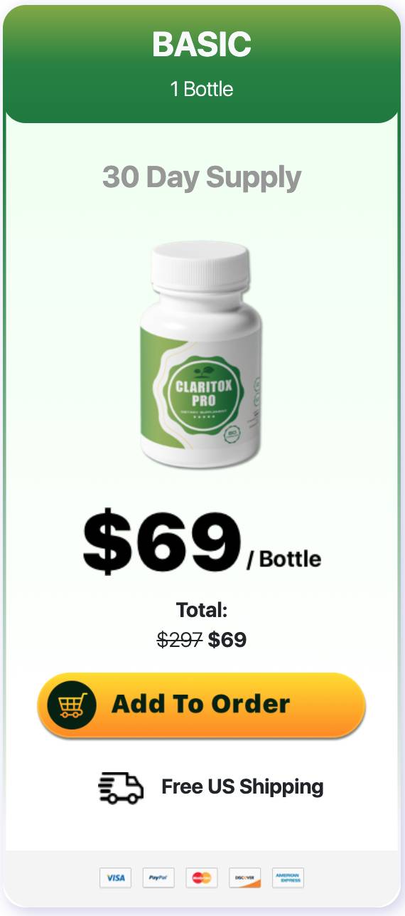 Claritox Pro - 1 Bottle